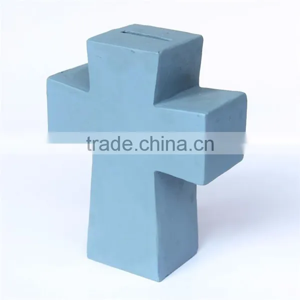 Custom Kids Gift Resin Religious Crucifix Money Boxes photo-6