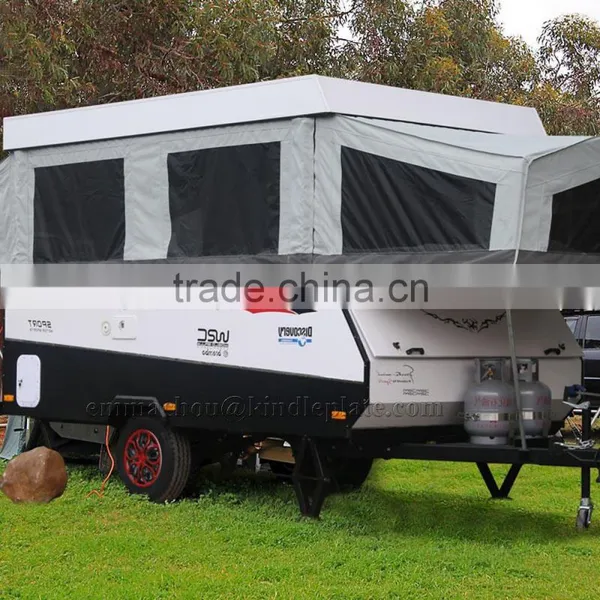 Customized pop up caravan with 9-year experience