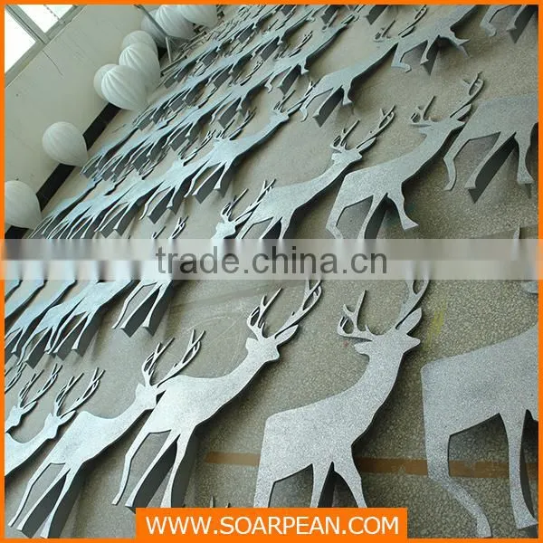 Customized PVC Plane Reindeer for Christmas Ornament photo-4