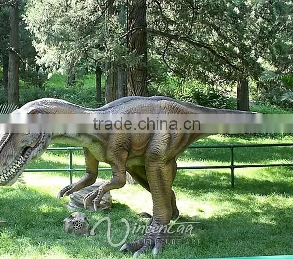 Outdoor Park Decoration Life Size Fiberglass Dinosaur Statues for Sale photo-2