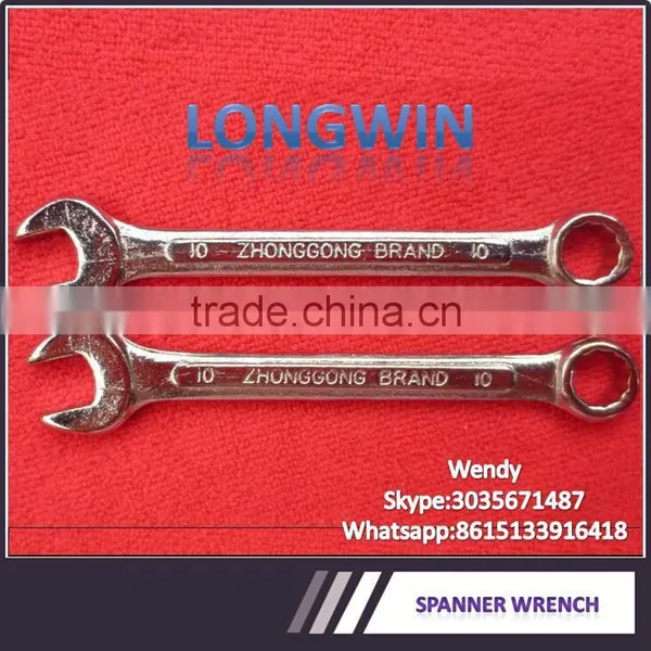 Mirror Polished Fixed Ratchet Combination Wrench