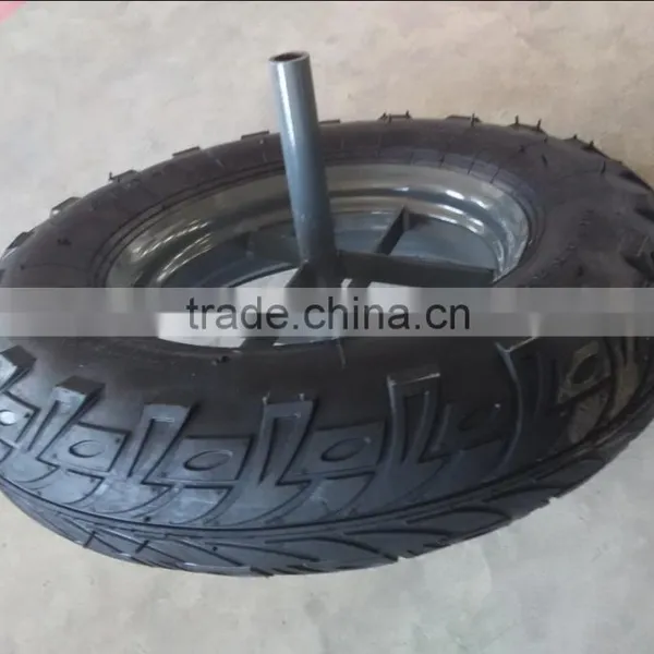Butterfly Pattern Wheelbarrow Wheel for South America Market photo-3