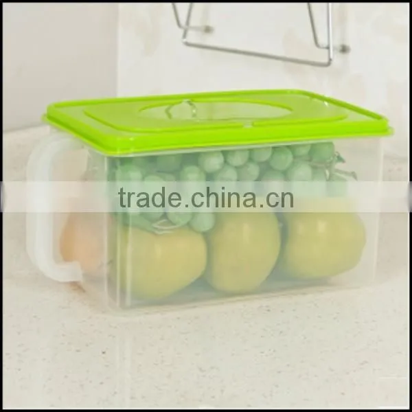 Custom Wholesale Clear Plastic Food Storage Box Transparent Plastic Food Keep Fresh Box Storage Case photo-2