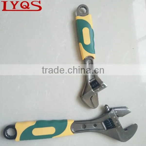 Drop Forged Carbon Steel 12" Adjustable Wrench for Sale photo-2