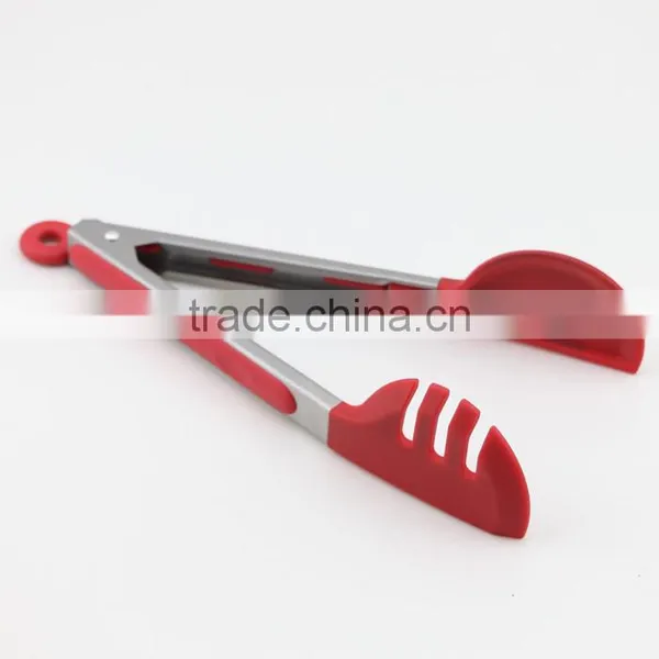 Set of 3 High Quality Reusable 9 Inch Kitchen Tongs BBQ Tongs photo-6