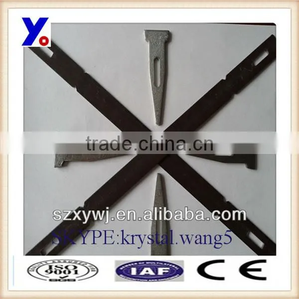 Flat Ties for Construction Materials