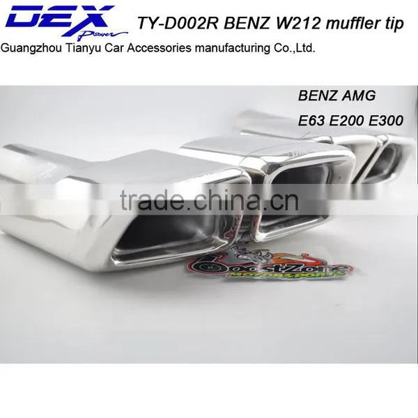 Auto Parts Best Price SS304 B-ENZ AMG W212 Dedicated Exhaust Tips photo-2