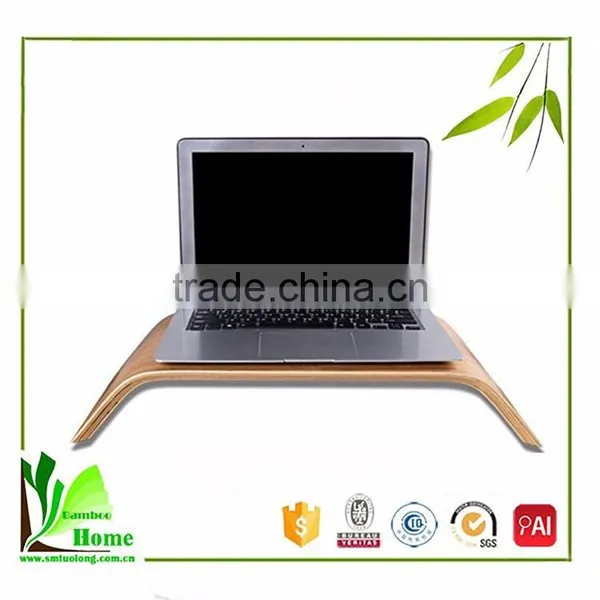 Customized High Quality Natural Bamboo Desktop Riser for Standing