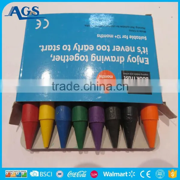 EN71 Kids Drawing Non-toxic Color Wax Crayon Pen photo-3
