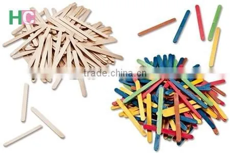 Colourfull Cheap Custom Wood Ice Cream Stick