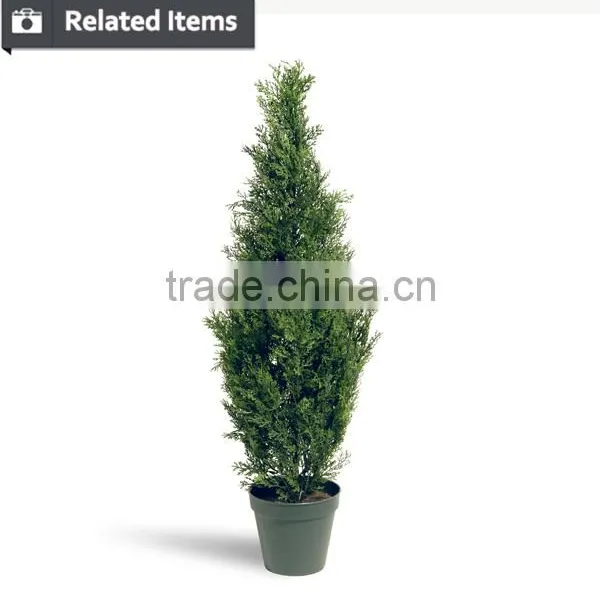 Artificial National Topiary Figure Ornaments Boxwood Tree Plant in Pot photo-6