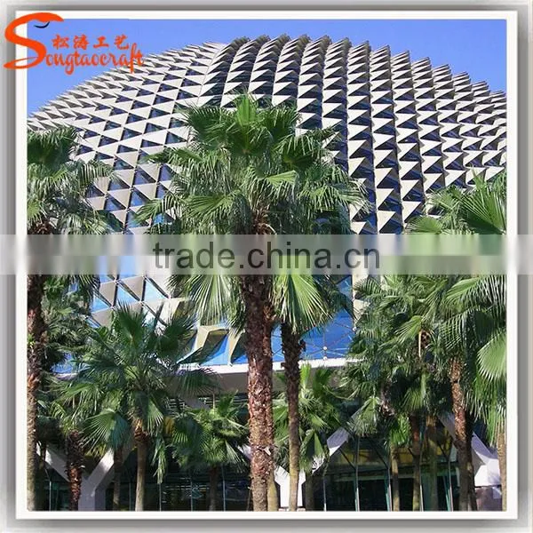 Latest Design All Kinds of Decorative Metal Palm Trees Canada Artificial Plastic Palm Tree photo-4