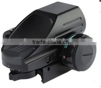 Erains TAC Optics Tactical Reflex Sight With 4 Variable Red Dot Reticles Scope With Red Laser Sight Attached photo-5
