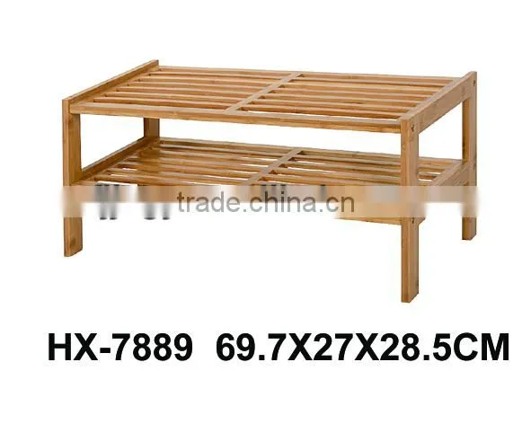 2015 Cheap Hot Selling Wooden Bamboo Shoe Racks photo-4