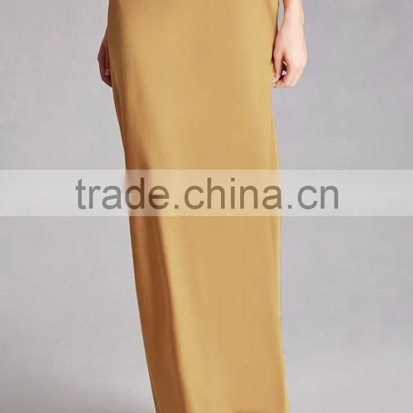 Bohemian Gypsy Skirt Satin Maxi Skirt Wholesale Custom Made in China Satin Long Skirts photo-5