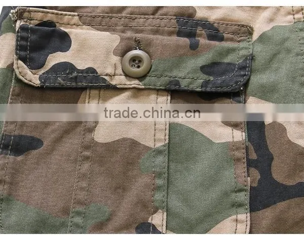 Factory Direct Sale Military Short Camouflage Cargo Pants photo-2