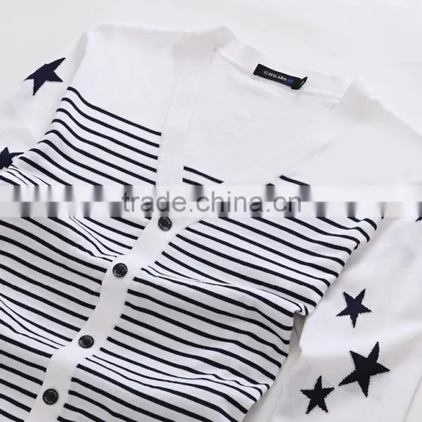 100% Fine Cotton Men's Knitwear Cardigan photo-3