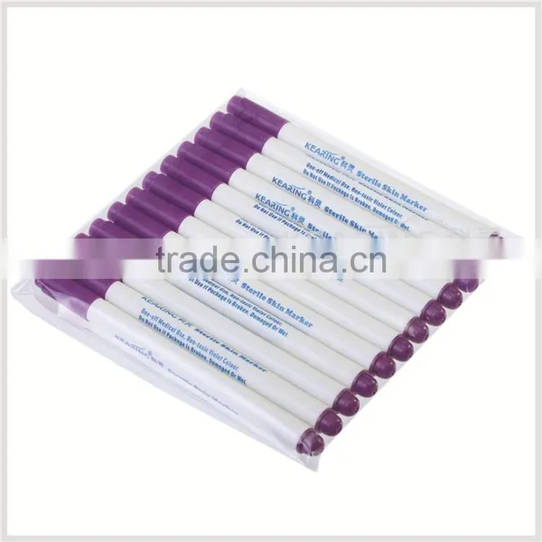 Kearing One - off Violet Skin Surgical Marker / Fine Tip Skin Marker ( 0.5mm ) With Sterile Package Bag # SM05 photo-5