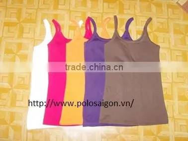 Wholesale Women Tank Top, 100% Cotton photo-2