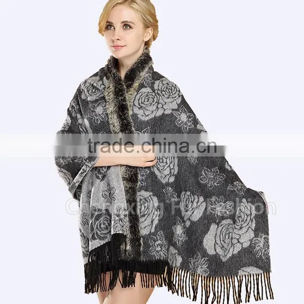 CX-B-P-70C Rainbow Style Wholesale High Quality Scarf photo-3