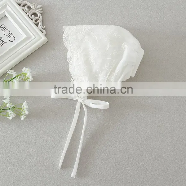 Wholesale Hot Sale Cheap Summer Dress 2017 Baby Clothing Lace Kids White Long Sleeve Tulle Flower Girl Dress photo-3