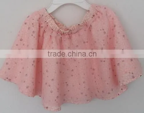 Baby Girl Pink Color Printed Skirt for Autumn photo-2