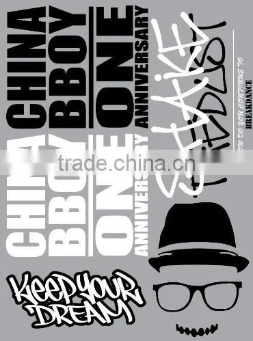 Eco-friendly Ink Resistant Plastisol/Screen Printing Heat Transfer Stickers Iron On Clothing With Custom Pattern photo-4