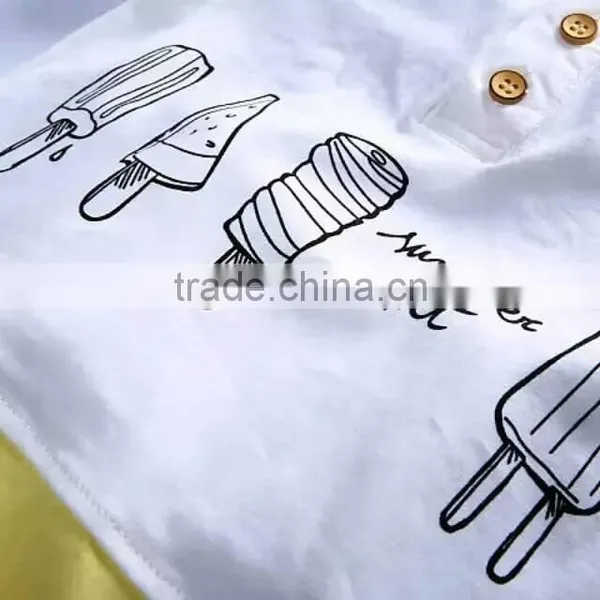 Custom Fashion Printing Cotton Kids t Shirt Wholesale 100% Cotton Short Sleeve Children Polo t Shirt photo-4