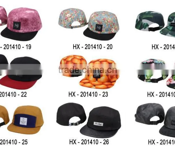 Dye Sublimation Wholesale Blank Custom 5 Panel Hat photo-4