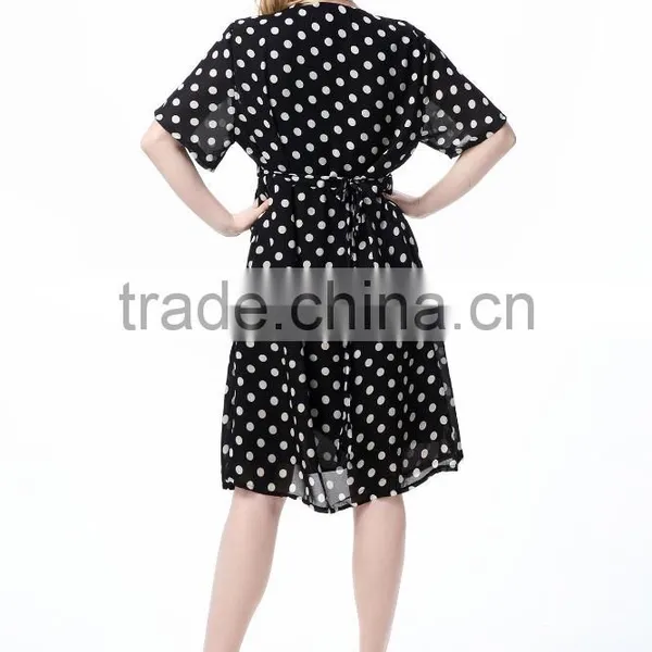 2016 Sexy Summer Ladies Lace Dress Hollow Dress Plus Size for Fat Women photo-3