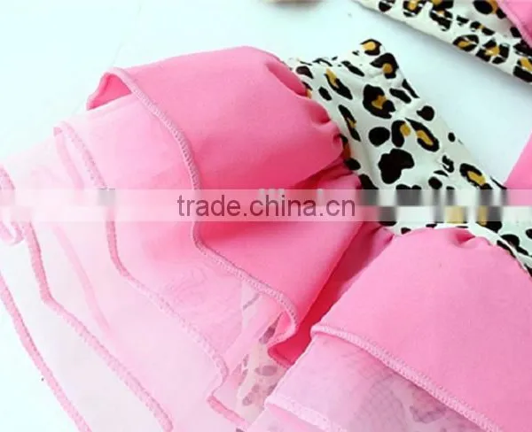 Vest Style Leopard Split Swimsuit Children's Swimwear photo-4