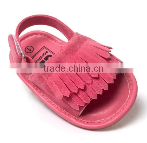 2017 Summer Design, PU Leather Baby Summer Sandals photo-4