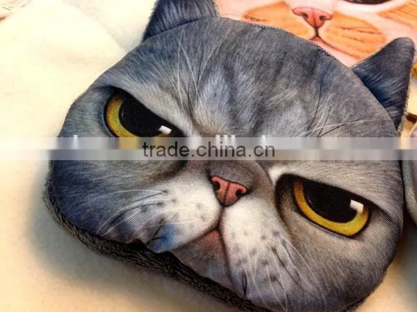 Funny Cat Face Coin Purses photo-6
