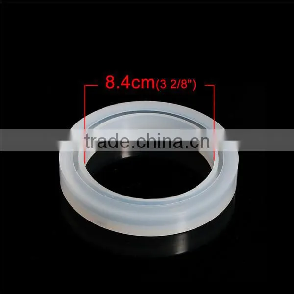 Silicone Resin Mold Bracelet White 8.4cm Dia. photo-2