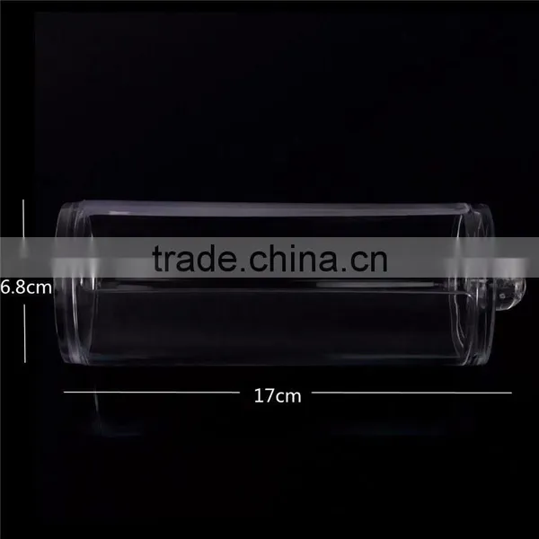 Brand New High Quality Transparent Round Container Storage Case Make up Cotton/Pad Bo Nail Art Remover Paper Wip 176.8cm photo-6
