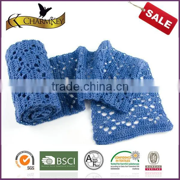 Charmkey High Tenacity Crochet Yarn Acrylic Knitting Yarn Lace Yarn for Women Scarf photo-6