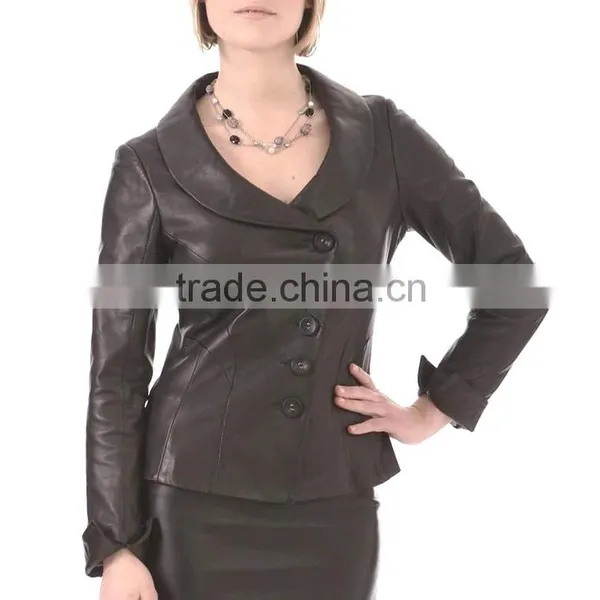 Women Leather Jacket photo-6