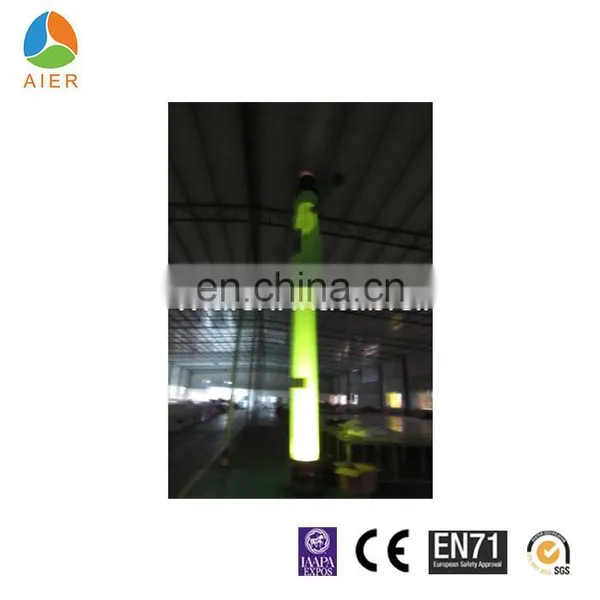 Green Air Dancer,mini Inflatable Sky Air Dancer/ Dancing Man With LED Light photo-4