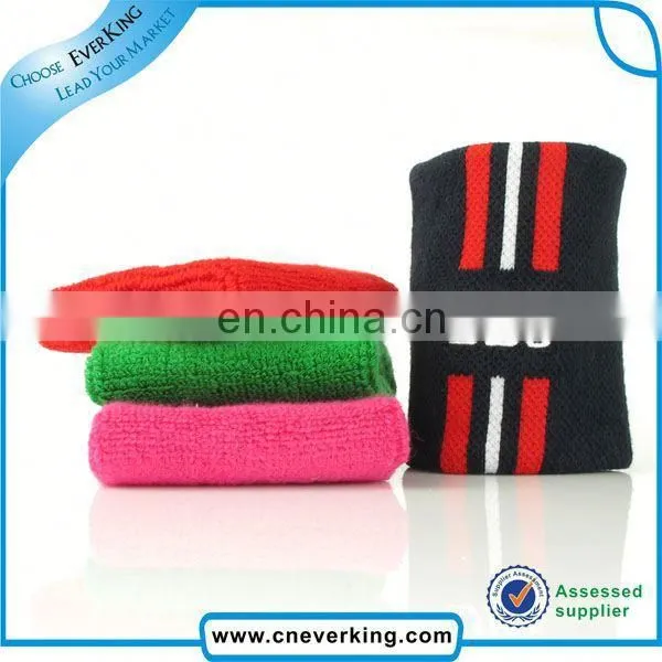 2015 New Arrival Custom Terry Cotton Wristband With Zipper Holder photo-2