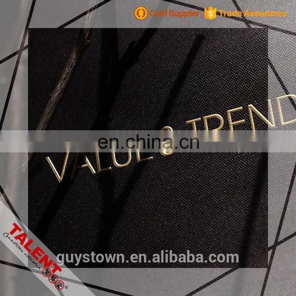 Custom Luxury Stamping Golden Promotion Shopping Paper Bag With Paper Belt Handle photo-3