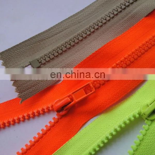 Custom Design Long Chain Nylon Reversed Zipper photo-5