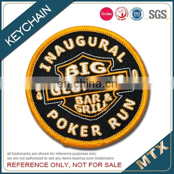 Embroidered Brand Logo Custom Embroidery Patches Sew on / Iron for Clothing photo-6