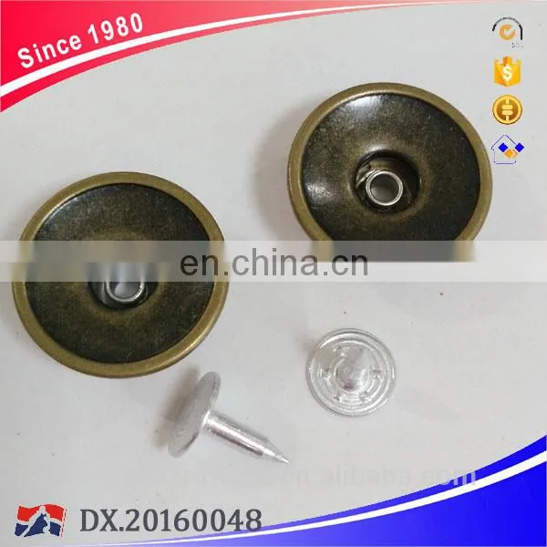 Garment Accessories Shank Brass Button for Jeans photo-4