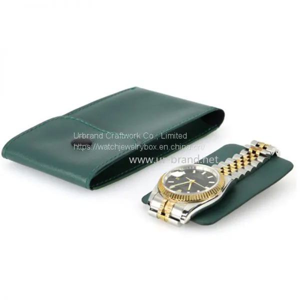 PU Leather Watch Jewelry Bag Simple Portable Watch Storage Bag Can be Customized With LOGO photo-2