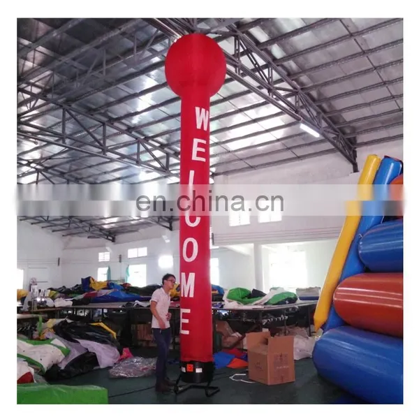 Shop Ball Shape Welcome Air Dancer Inflatable Advertising Dancer Blow Up Sky Dancer For Sale photo-2