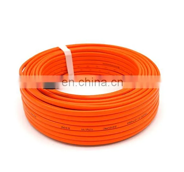 Construction Material Save Energy Electric Optional Voltage and Power Warm Heating Cable 120 Volt Heating photo-4