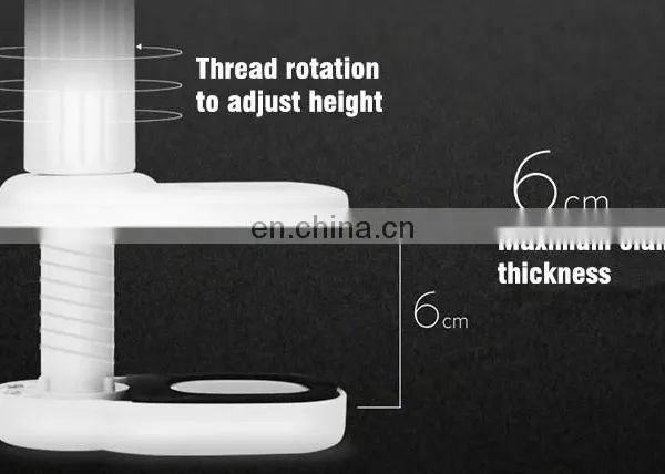Eye Protection Desk Clip USB Rechargeable Bedside Modern LED Read Table Lamp photo-7