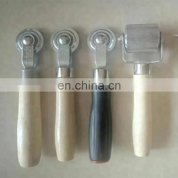 Wooden Handle and Steel Head Ball Bearing Stitcher for Tyre Tire Patch Repair Tools photo-5
