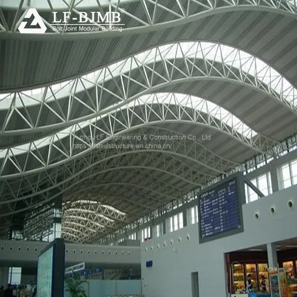 Prefabricated Steel Structure Truss Airport Terminal Construction photo-4
