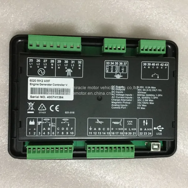 DSE 6020 AMF Generator Controller MK2 DSE6020 Controller 6020MKII photo-2